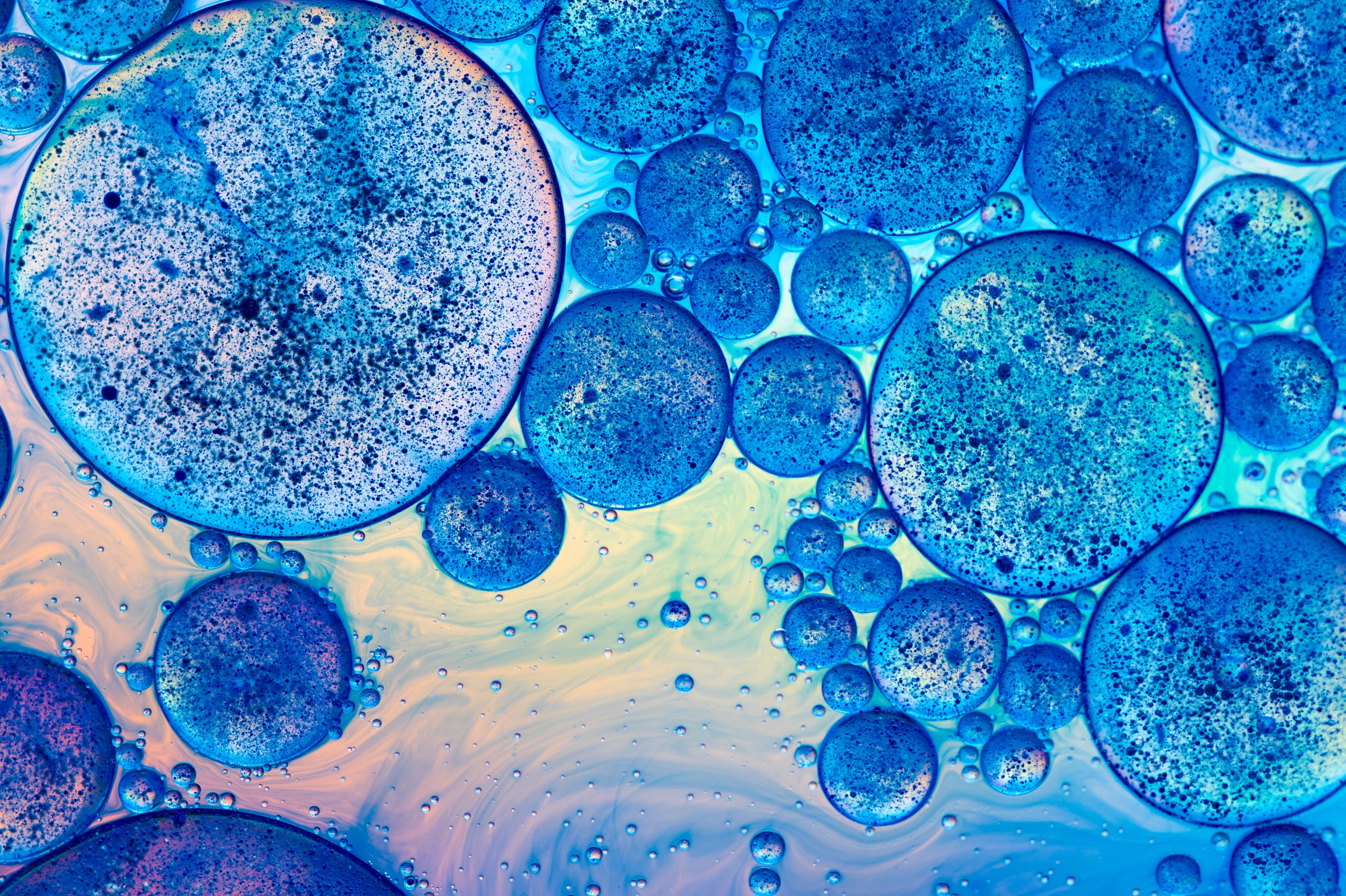 Microscope illustration of human cell