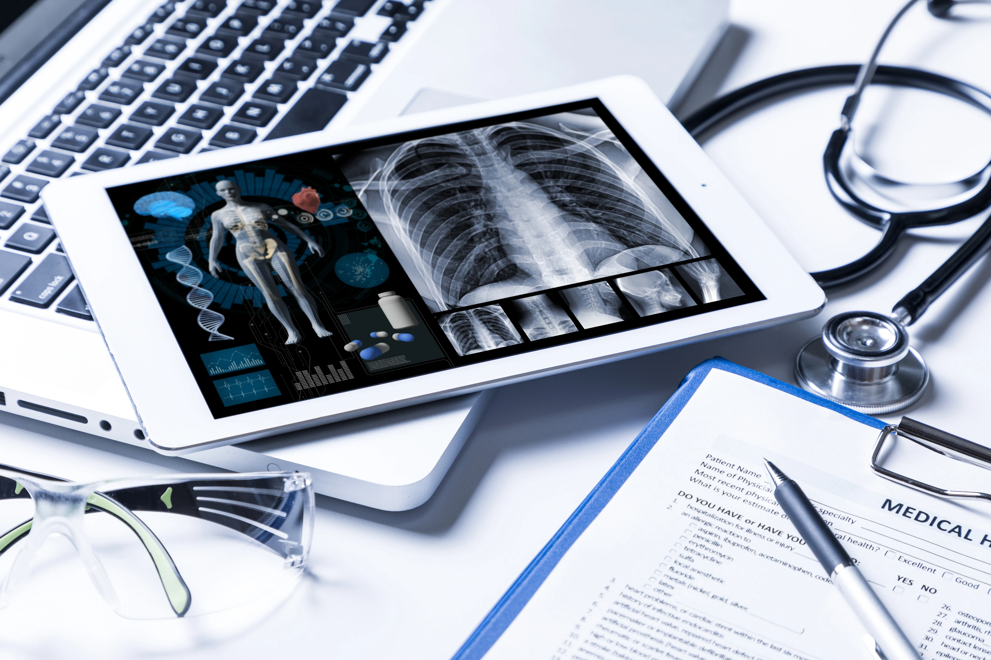medical technology concept.