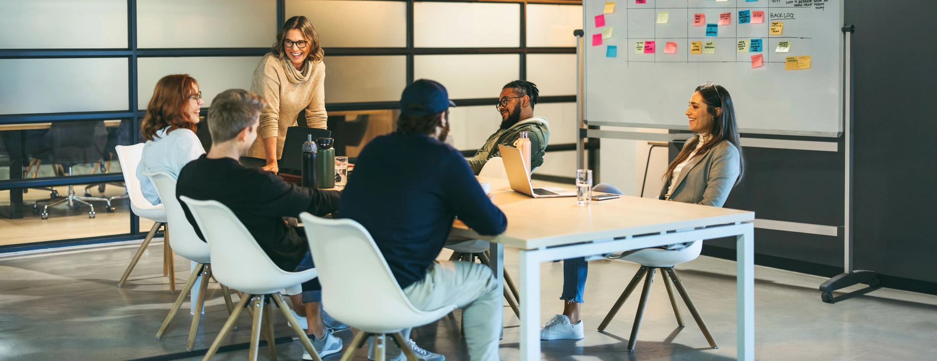 Successful teamwork in a diverse office