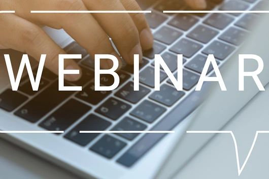 Webinar-Bühne