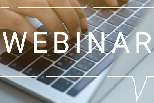 Webinar-Bühne