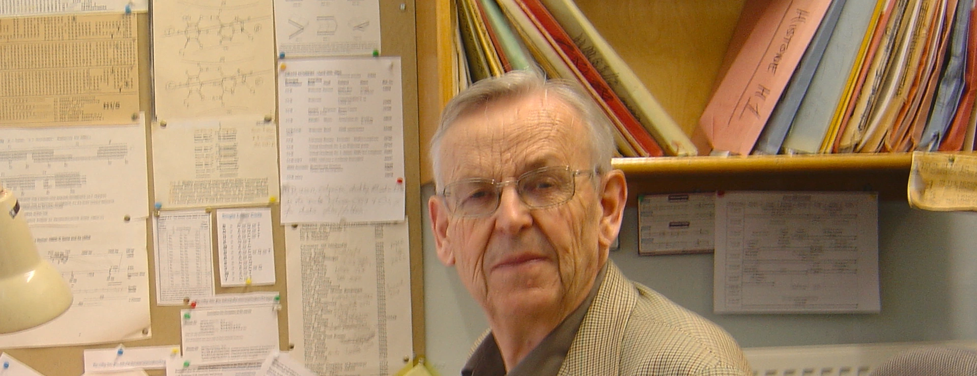 Colyn Crane Robinson in his office 25.11.05
