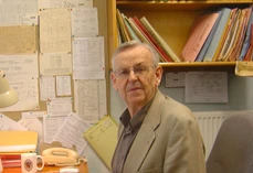 Colyn Crane Robinson in his office 25.11.05