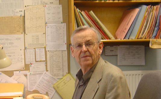 Colyn Crane Robinson in his office 25.11.05