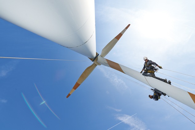 Turm- und Maschinenhausreinigung