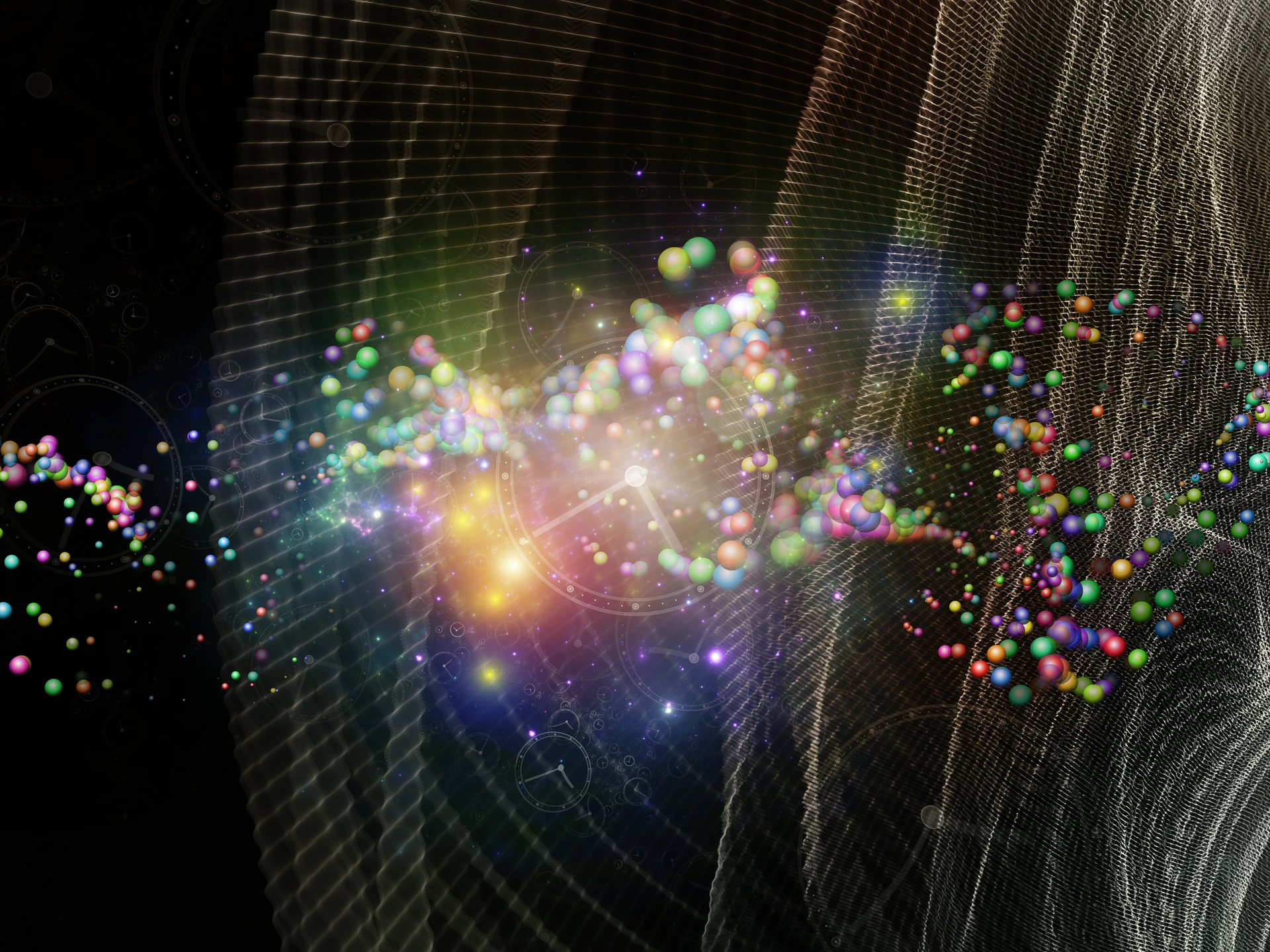 Elements of fractal geometry, molecular structures and lights on subject of science and education
