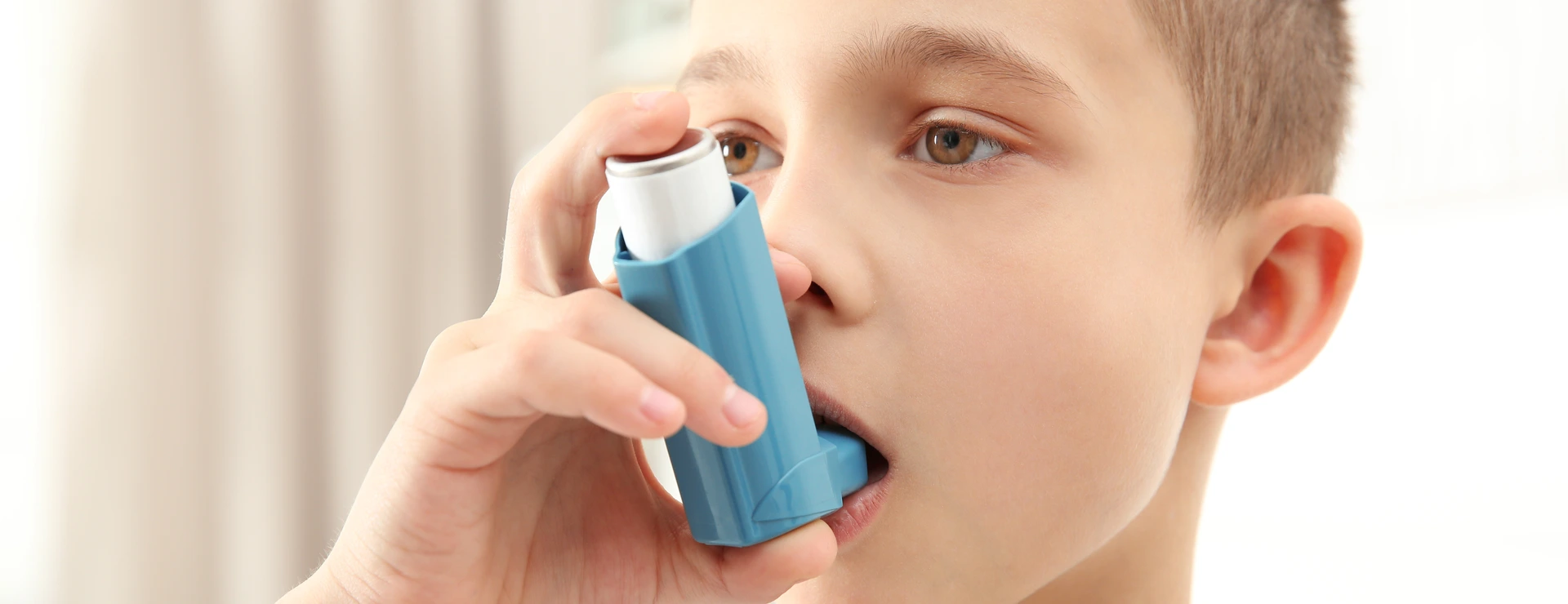 Allergisches Asthma - Inhalator