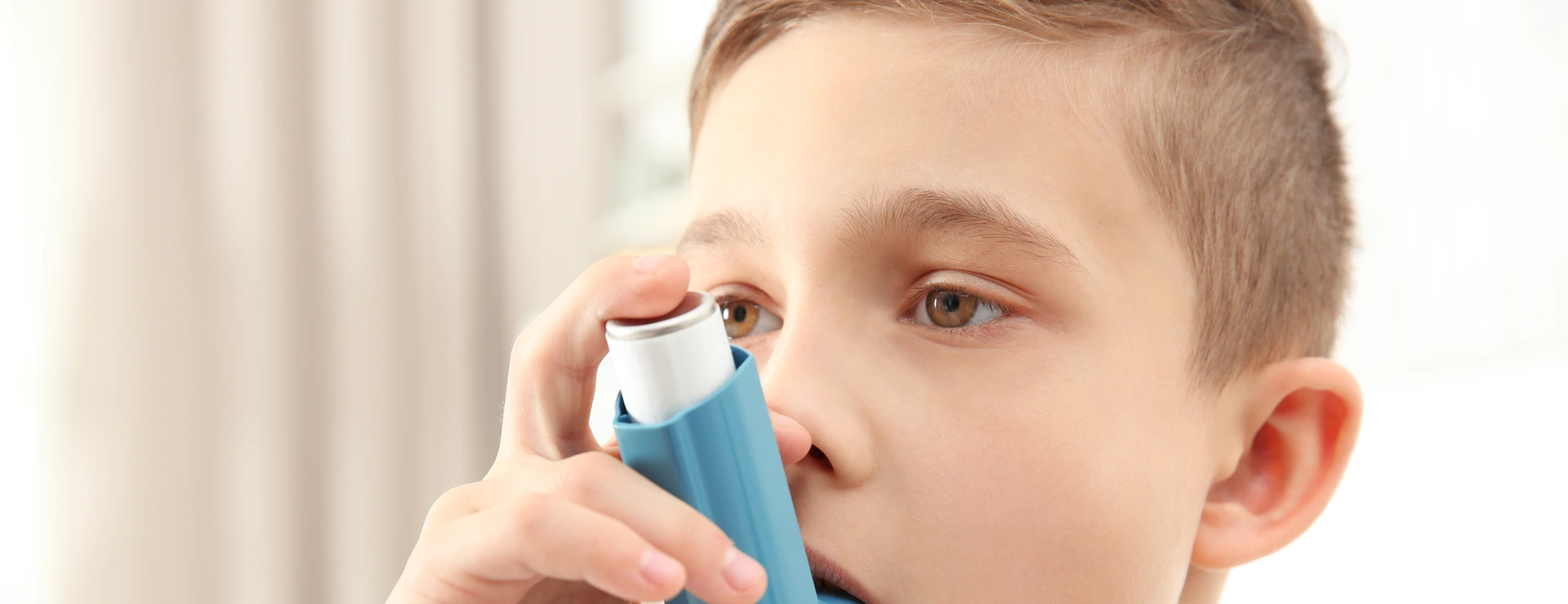 Allergisches Asthma - Inhalator