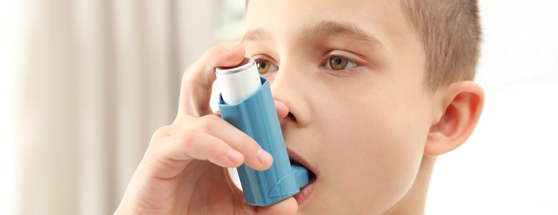 Allergisches Asthma - Inhalator