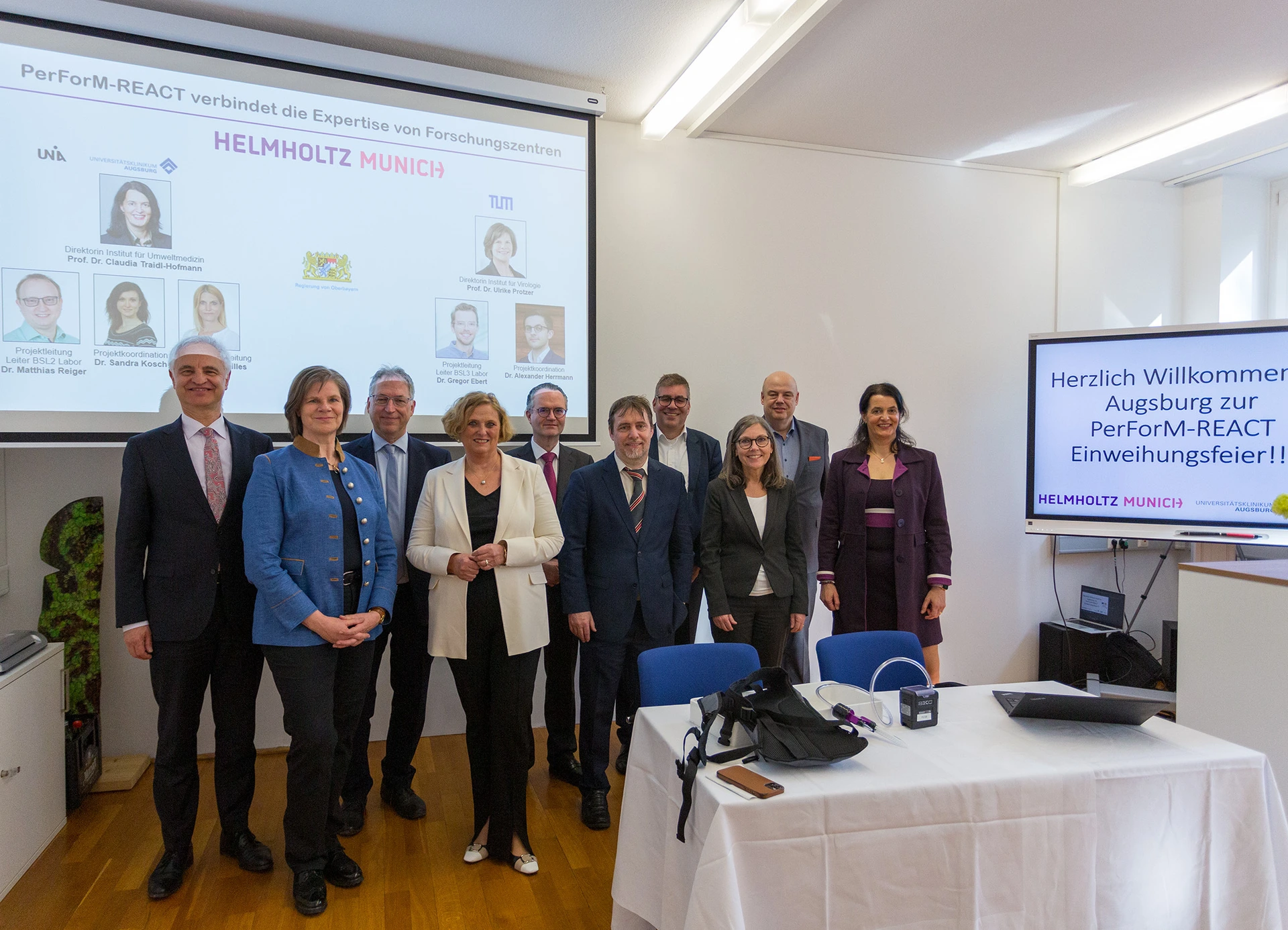 Eröffnung Labor Augsburg