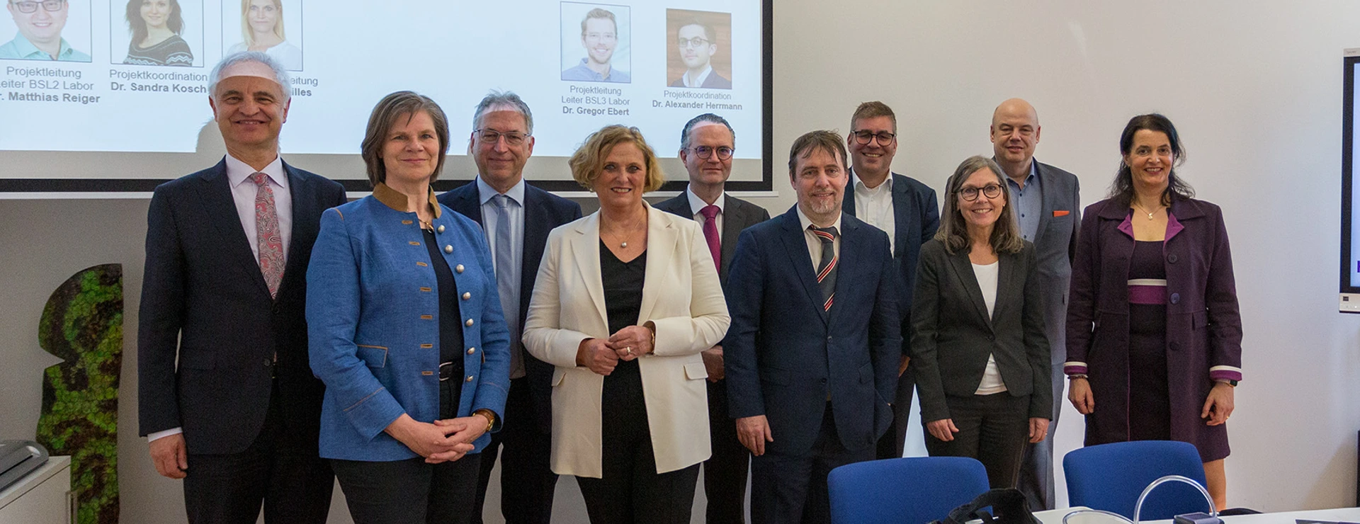 Eröffnung Sicherheitslabor Augsburg