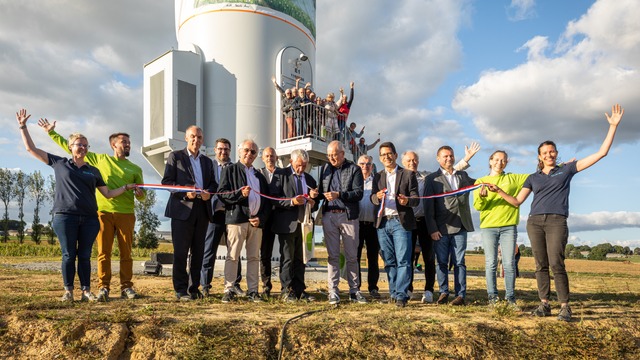 Celebratory Inauguration of the Clos Neuf Wind plant