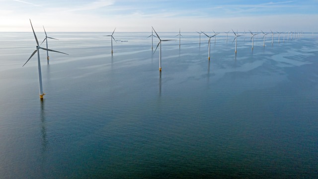 an offshore wind farm