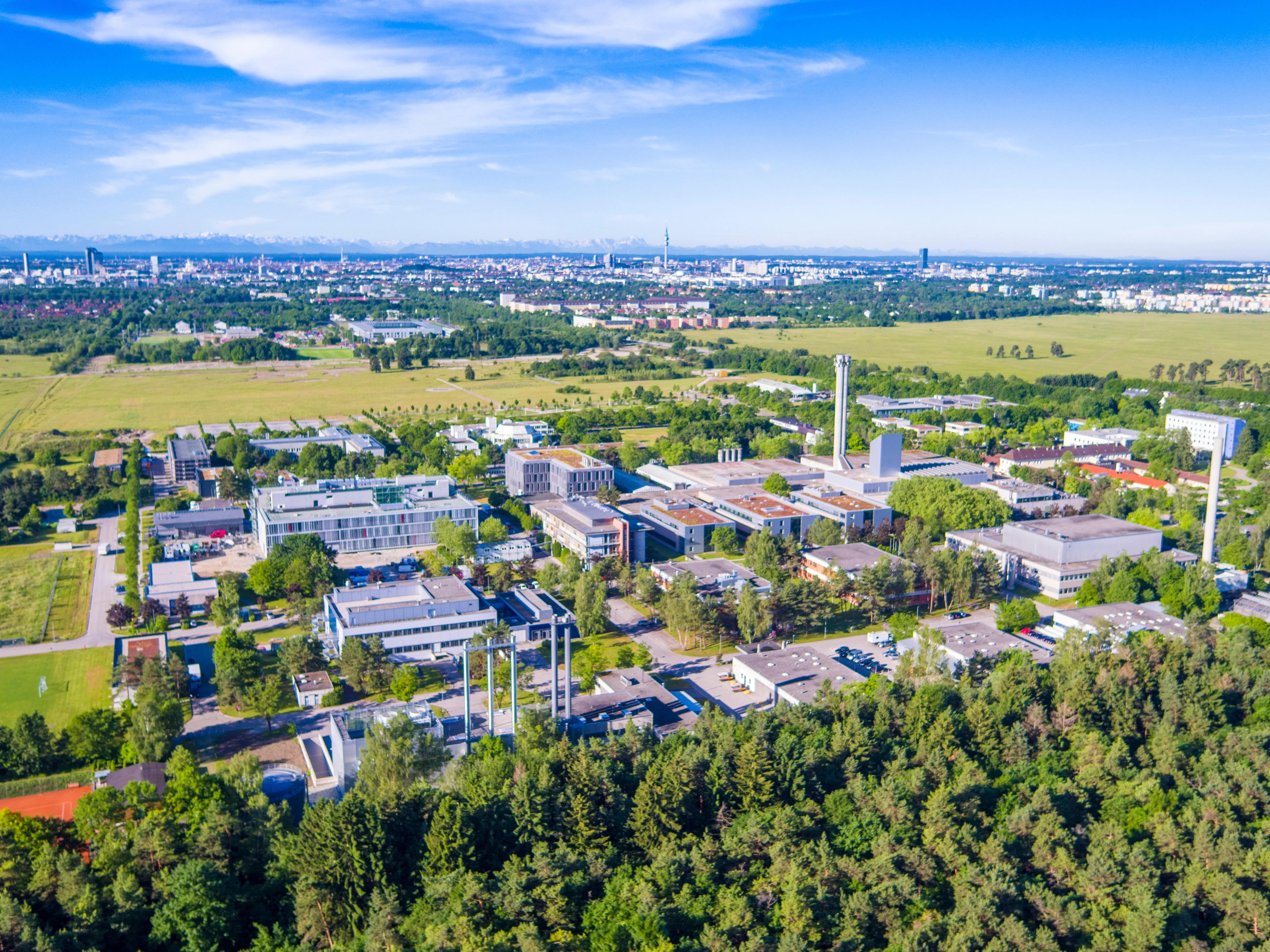 Aerial view - Panorama Helmholtz Munich