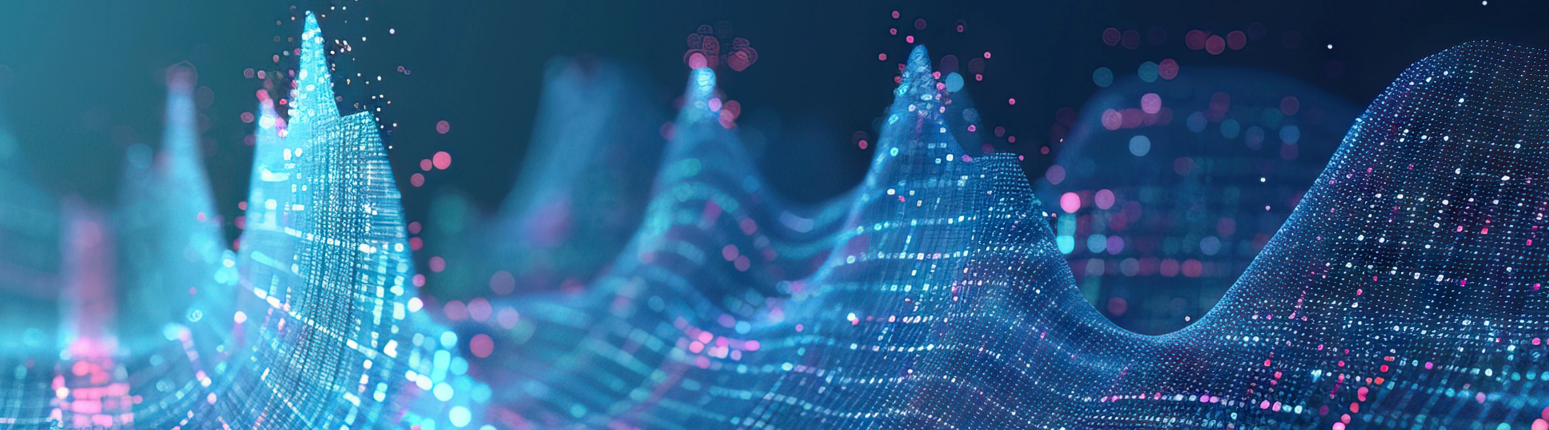 Algorithmen des maschinellen Lernens mit einer Illustration von KI-Modellen zur Vorhersage künftiger Trends