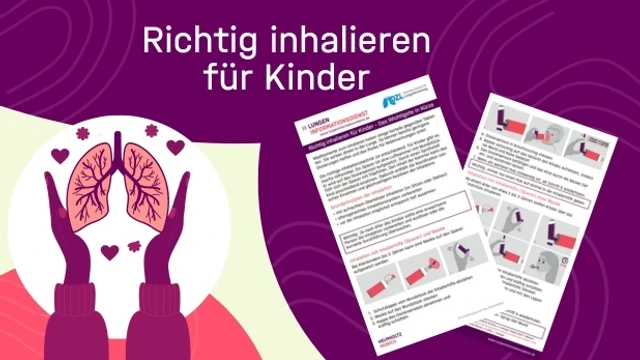 Vorschaubild Factsheet Richtig inhalieren für Kinder