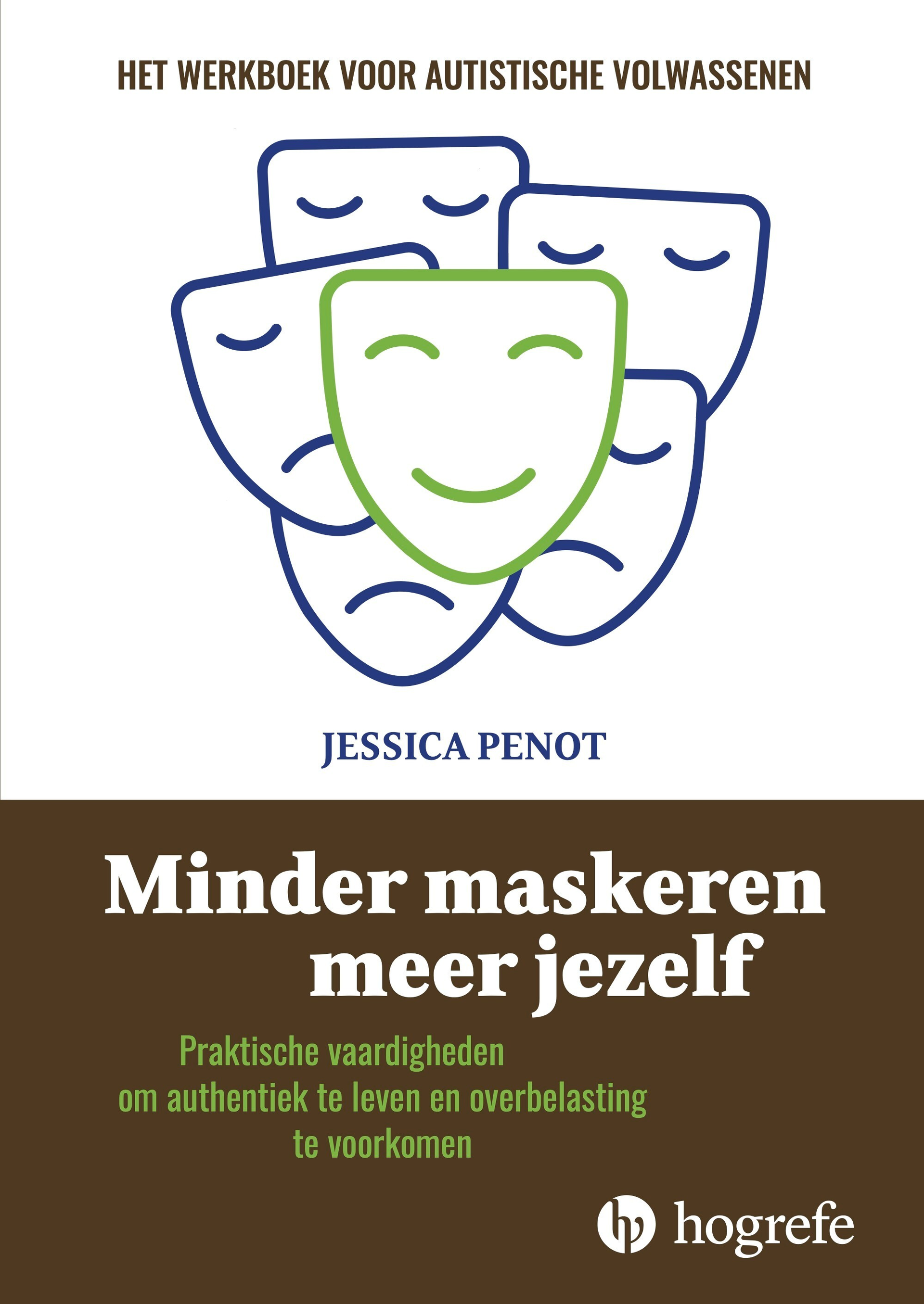 Minder maskeren meer jezelf - omslag