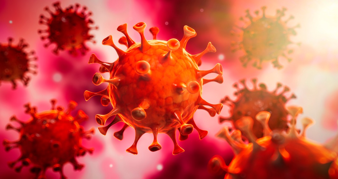 Corona Virus im Inneren des Körpers - Wuhan Virus