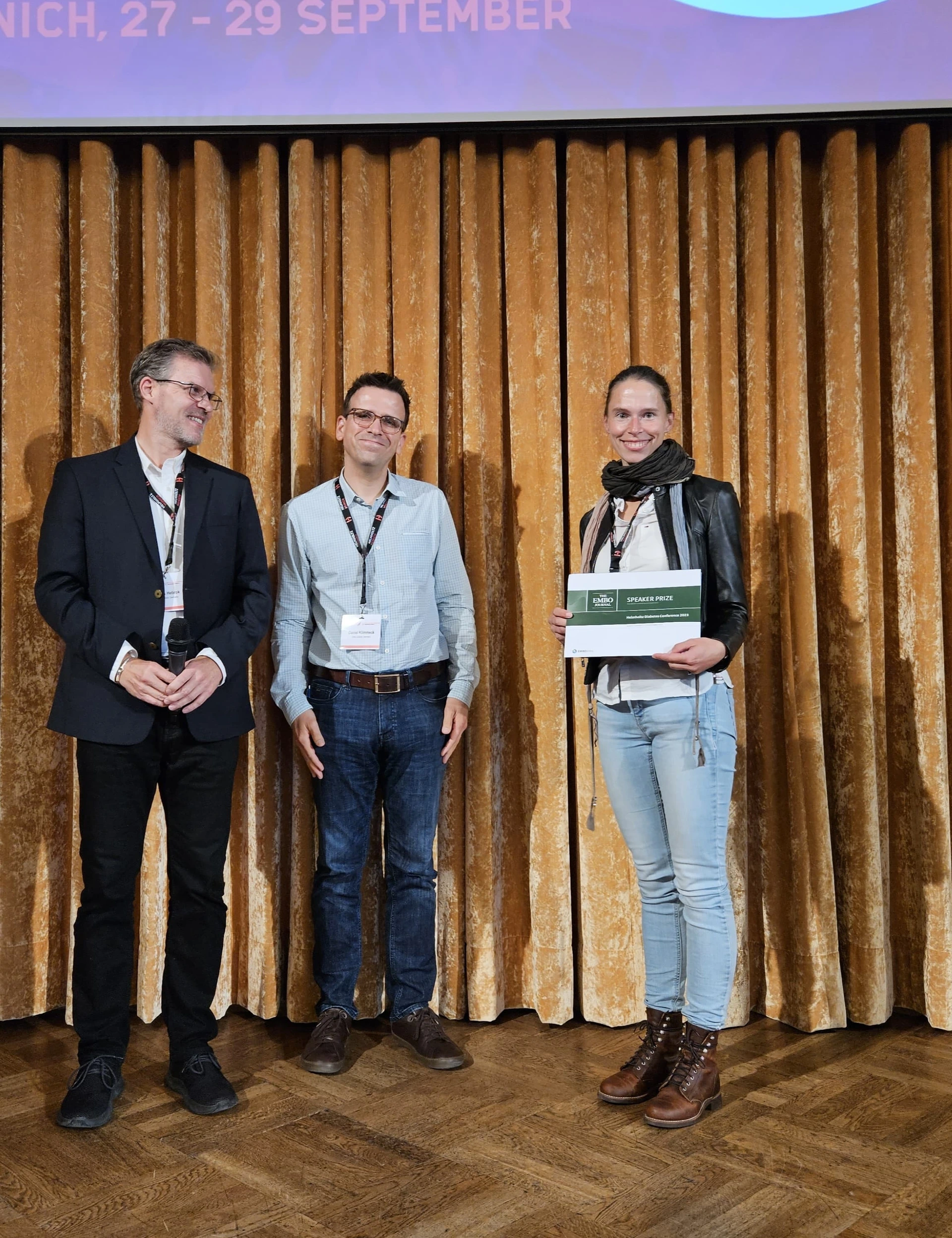 EMBO Flash Talk Award Gewinnerin Martha Hanschkow