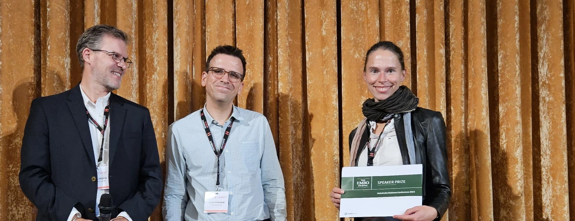 EMBO Flash Talk Award Gewinnerin Martha Hanschkow