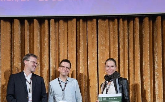 EMBO Flash Talk Award Gewinnerin Martha Hanschkow
