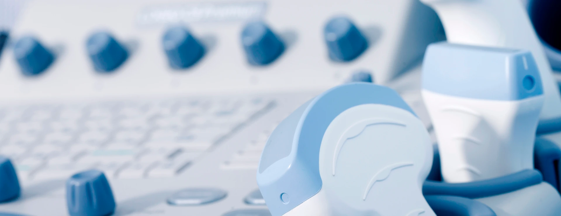 medical equipment, ultrasound machine closeup