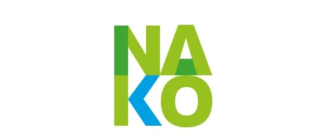 NAKO Gesundheitsstudie Logo - DE Variante auf weißem Hintergrund