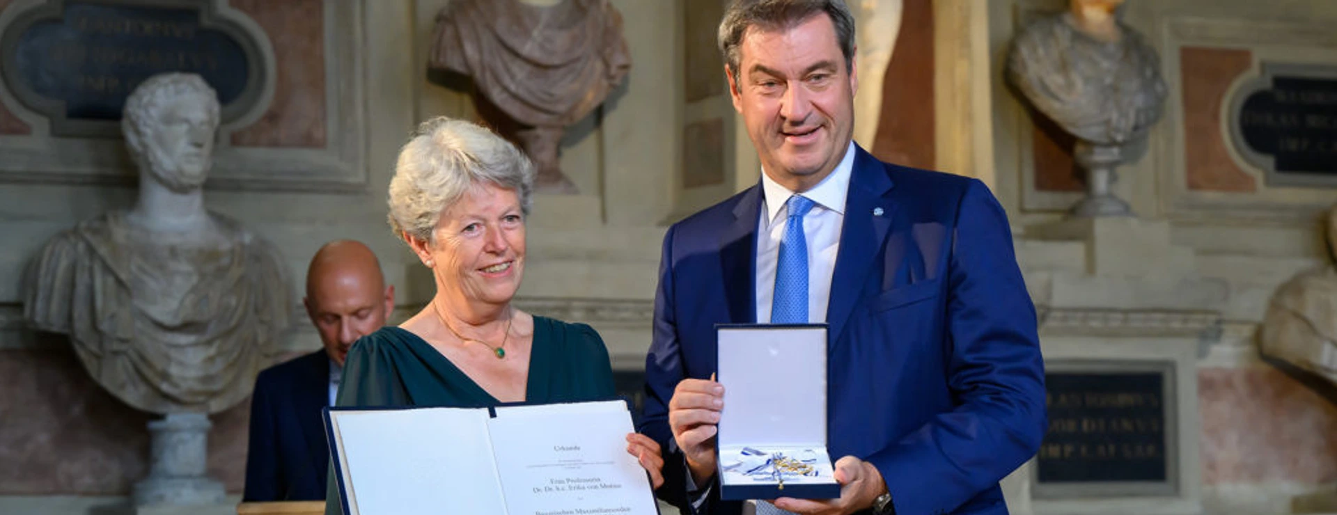Bayerns Ministerpraesident Dr. Markus Soeder: Bayerischer Maximiliansorden für Wissenschaft und Kunst