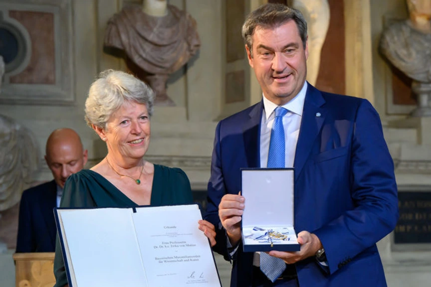 Bayerns Ministerpraesident Dr. Markus Soeder: Bayerischer Maximiliansorden für Wissenschaft und Kunst