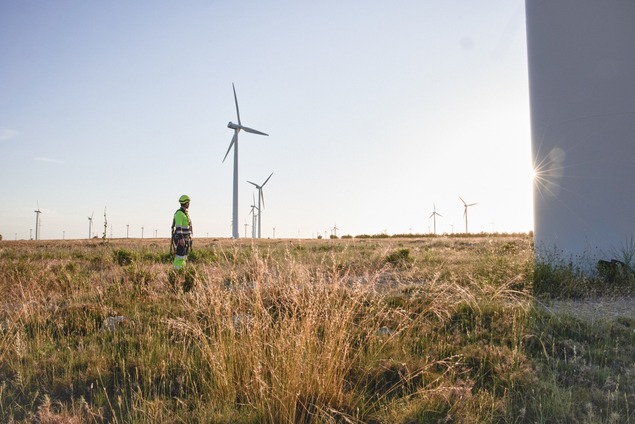 Windpark maintenance