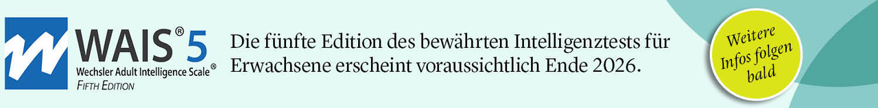 Hinweis auf WAIS-5