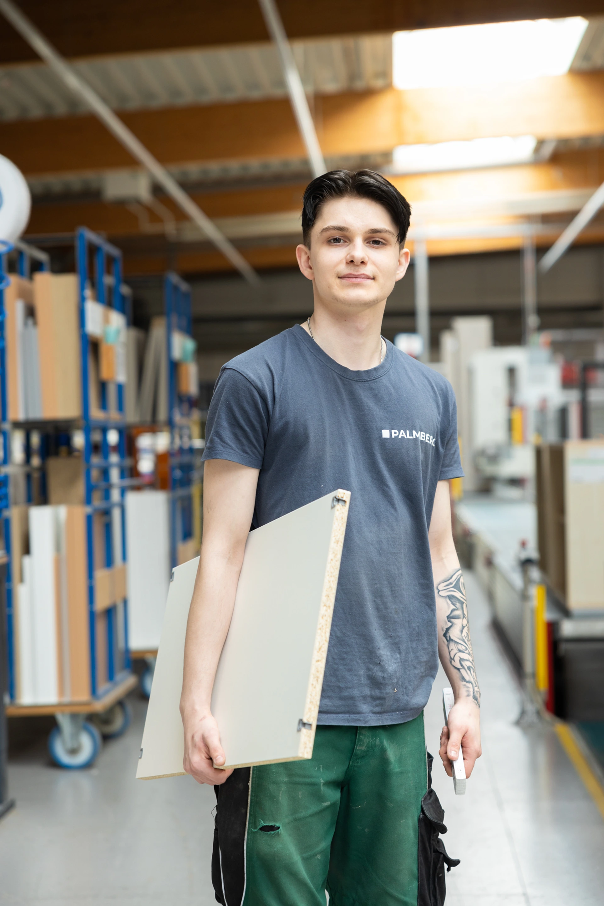 Holzmechaniker Marlon Bethke