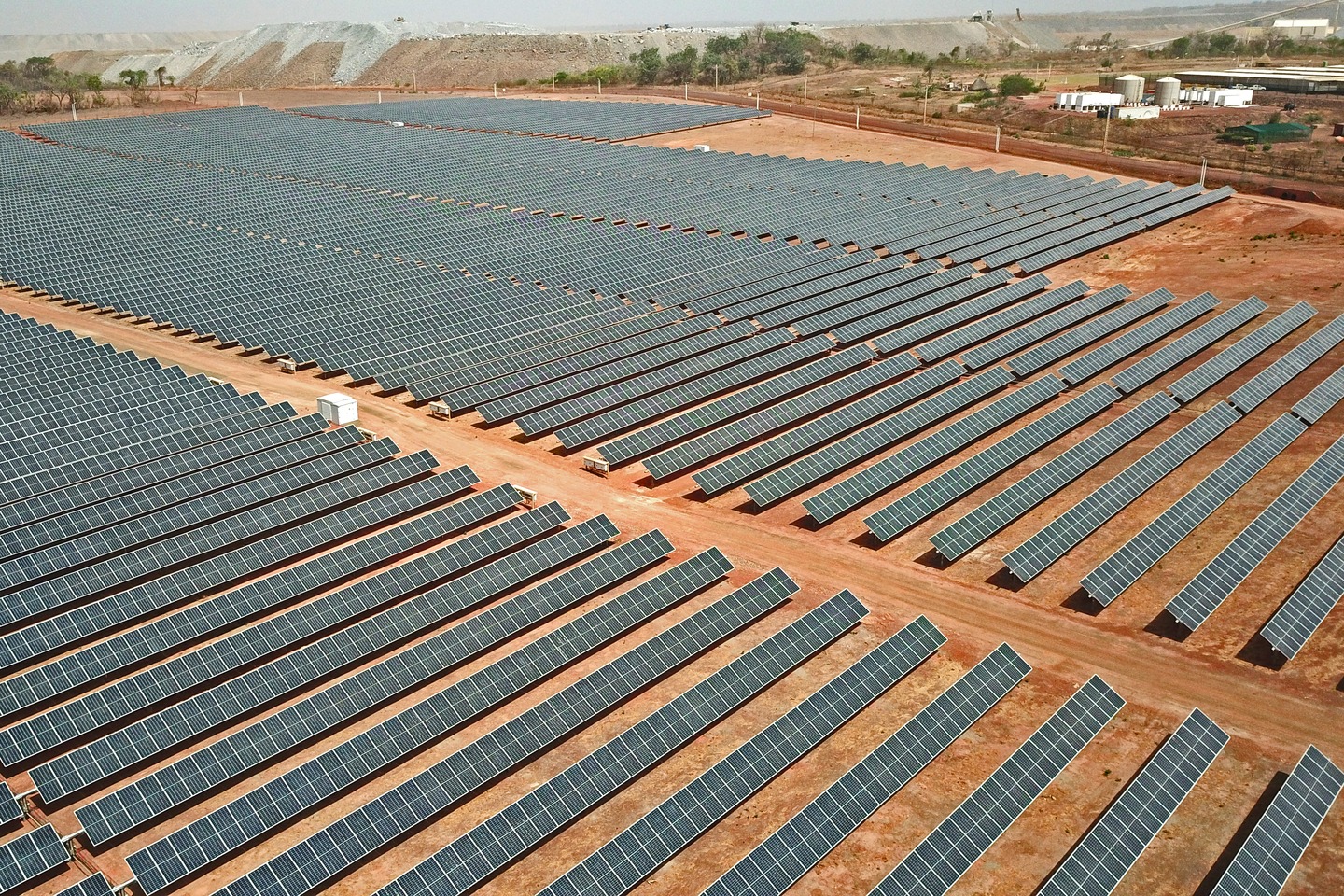 Largest off-grid solar-battery system for mining industry