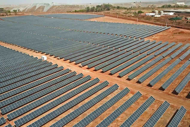 Largest off-grid solar-battery system for mining industry