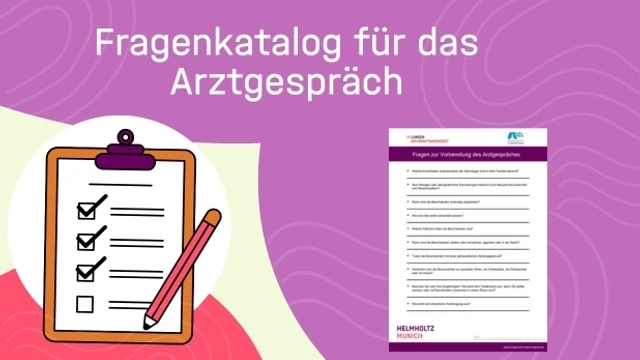 Vorschaubild Fragenkatalog Arztgespräch