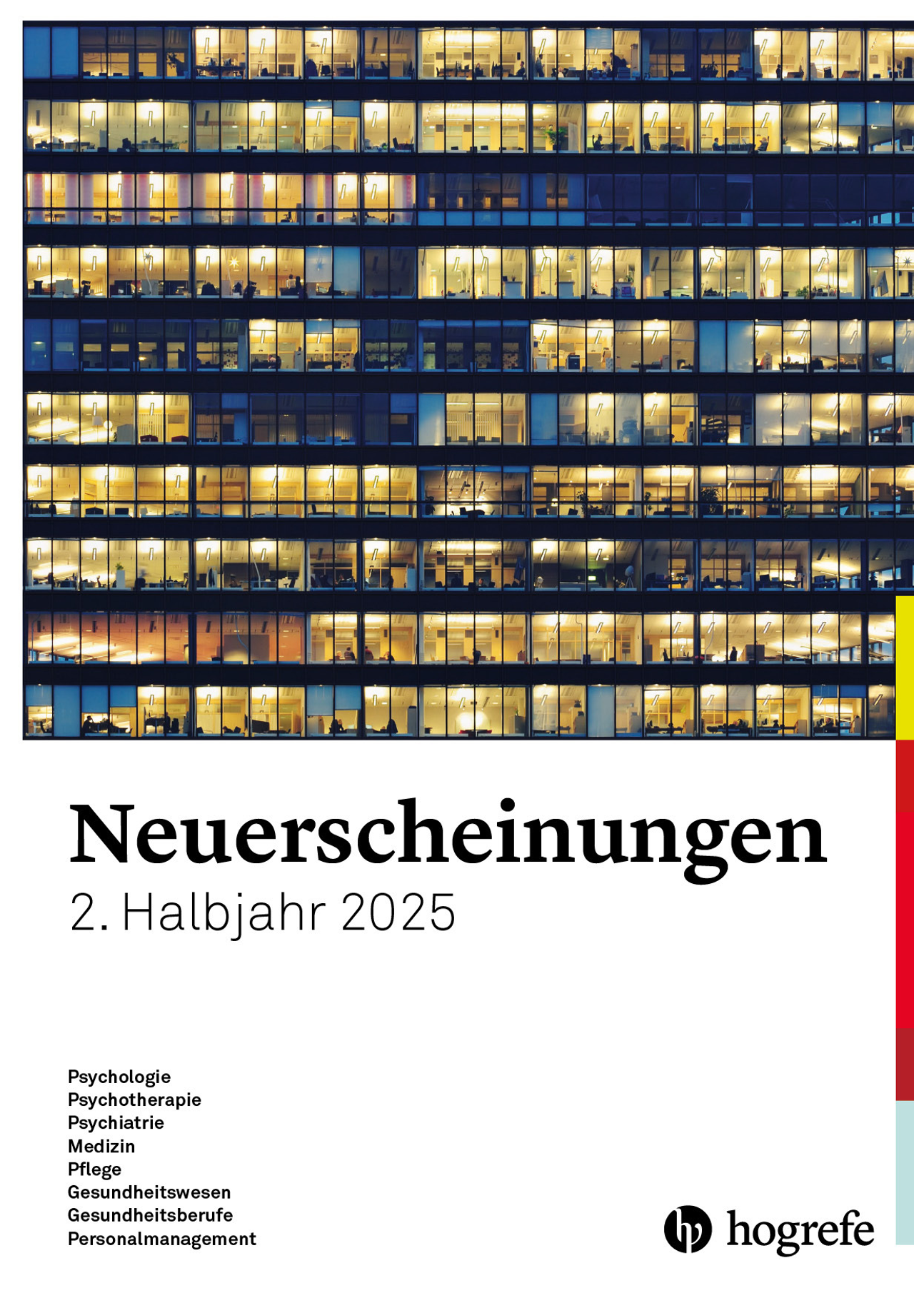 Coverbild des Prospekts "Neuerscheinungen 2. Halbjahr 2025"