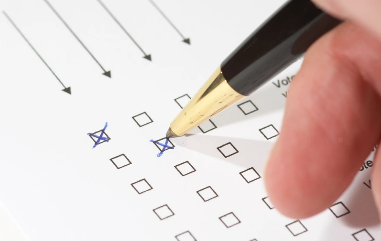 Voting - checkboxes