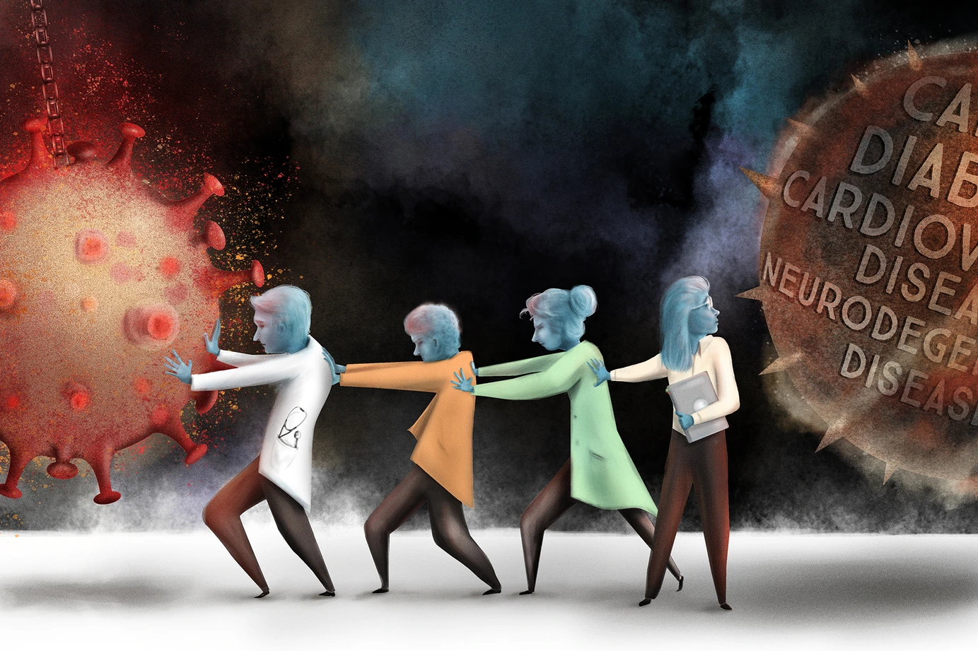 Balancing act for biomedical scientists