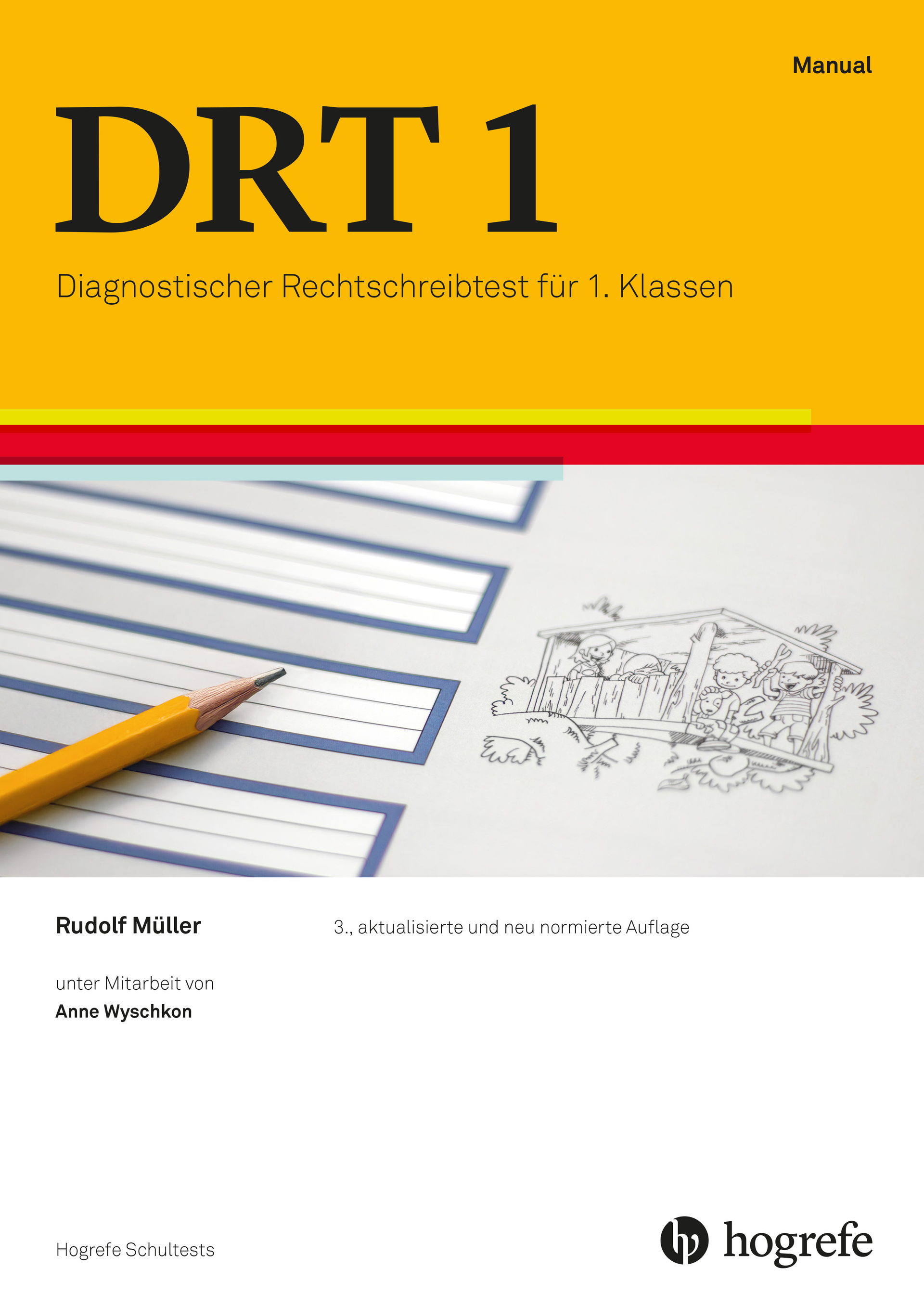 Coverbild des Titels Diagnostischer Rechtschreibtest für 1. Klassen