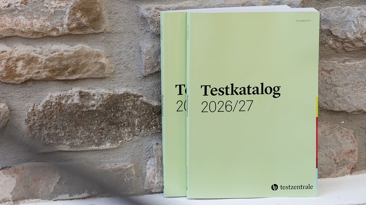 Hinweis zum Testkatalog 2026/27