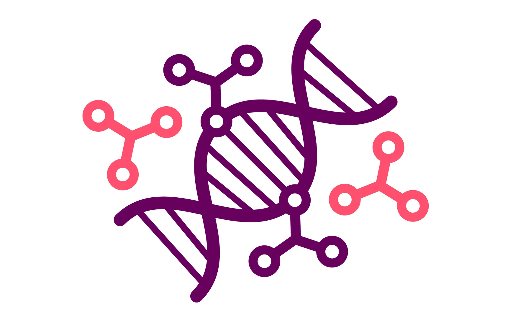 genetic engineering and dna modification icon