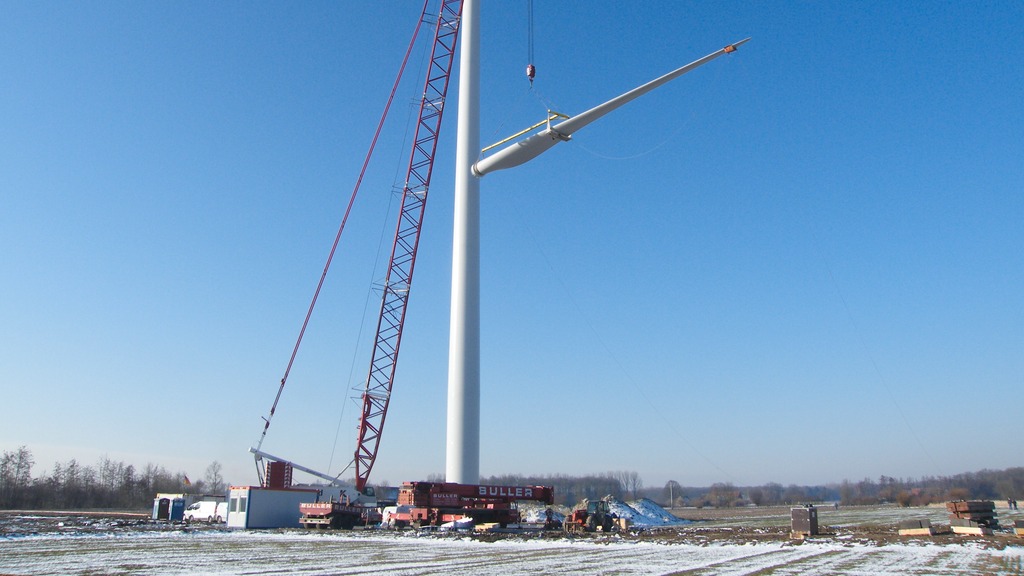 Turnkey construction wind