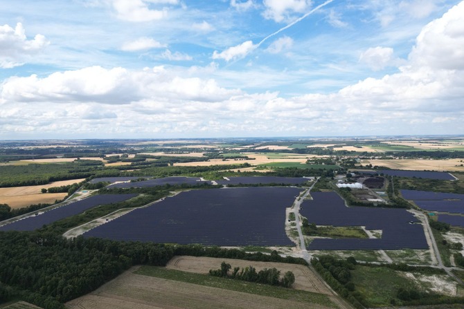 Solar farm Fontenet 3, BayWa r.e.
